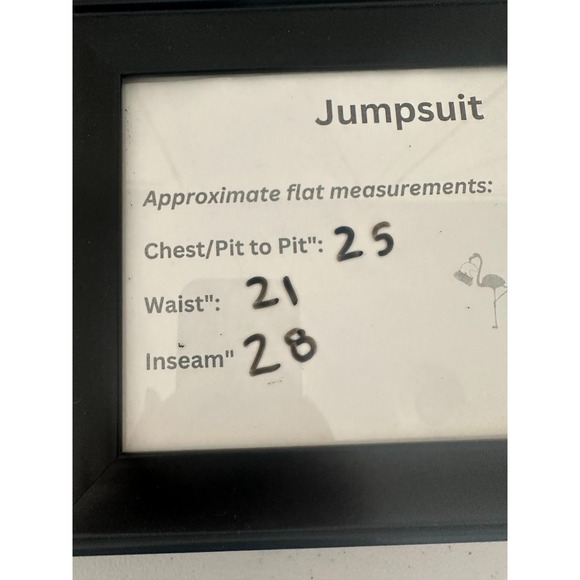 Old Navy Waist-Defined Wide-Leg Jumpsuit Size XXL Warm Taupe V Neck Cap Sleeve - Picture 13 of 13